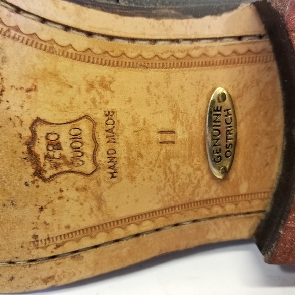 EXCEPTIONAL Claudio Belvedere "Genuine Ostrich" 11 - Picture 8 of 8